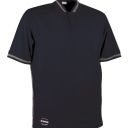 tee-shirt manches courtes avec fermeture 2 boutons workwear. 100% coton, 165 g/m². ts À 4xl - marine