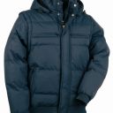 doudoune 2 en 1 winter workwear. nylon mini dobby/pu 145 g/m² - matelassage 100% polyester 230 g/m². en iso 13688. t42 À 62 - marine