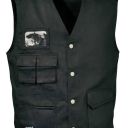 gilet sans manche ete actipro. polyester / coton, 245 g/m². en iso 13688. ts À 4xl - noir