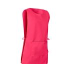 chasuble nicki. liens. uni polyester / coton. tu reglable - vieux rose