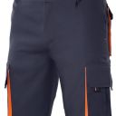 bermuda unisexe combi-duo. 65% polyester / 35% coton, 190 g/m². t34 a 60 - marine/orange