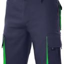 bermuda unisexe combi-duo. 65% polyester / 35% coton, 190 g/m². t34 a 60 - marine/vert