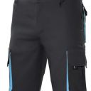 bermuda unisexe combi-duo. 65% polyester / 35% coton, 190 g/m². t34 a 60 - noir/bleu ciel