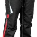 pantalon multi-saisons ergowear urban. polyester / coton / elasthanne 300 g/m². en iso 13688. t38 À 58 - noir/rouge