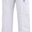 pantalon femme poches genoux 100% metal free kline. coton / polyester, 300 g/m². en iso 13688. t34/36 à 58/60 - blanc