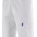 bermuda homme 100% metal free kline. coton / polyester, 250 g/m². en iso 13688. t36/38 à 60/62 - blanc