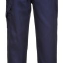 pantalon vigile femme action. polyester / coton, 210 g/m² - txs a 3xl - marine