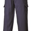 pantalon vigile homme action. polyester / coton, 245 g/m² - t36 a 60 - marine