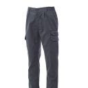 pantalon tech-line unisexe multipoches 250. polyester / coton, 250 g/m². txs à 3xl - gris fonce