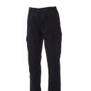 pantalon tech-line unisexe multipoches 250. polyester / coton, 250 g/m². txs à 3xl - noir