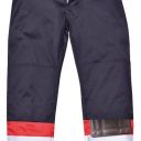 pantalon de travail multirisques atex reflect poches genoux 350. taille s a 4xl - marine/rouge