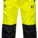 pantalon de pluie haute visibilite flexivision bicolore ultra-respirant. 100% polyester / pu, 200 g/m². en iso 20471 cl2, en 343 cl4.3. ts À xxl - jaune/noir