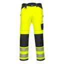 pantalon de travail ÉtÉ haute visibilite flexivision bicolore poches genoux. polyester / coton, 300 g/m². en iso 20471 cl2. t36 À 60 - jaune/noir