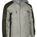 parka unisexe controlor imper/respirant ripstop. 100% polyester ripstop, 420 g/m². ts a 3xl - beige/noir