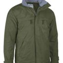 parka unisexe executive imper/respirant ripstop. 100% polyester ripstop, 420 g/m². ts a 3xl - kaki