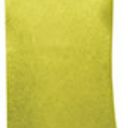 foulard satine service. satin de polyester tisse brillant. dimensions 140 x 25 cm - lime