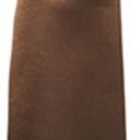 foulard satine service. satin de polyester tisse brillant. dimensions 140 x 25 cm - marron