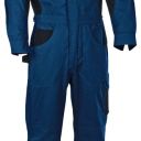 combinaison multi-saisons 1 zip workwear. coton / polyester 290 g/m². en iso 13688. t42 À 62 - marine