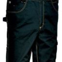 cotte a bretelles multi-saisons workwear. coton / polyester 290 g/m². en iso 13688. t38 À 58 - noir