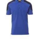 polo tech-line unisexe bicolore 210 manches courtes. coton / polyester, 210 g/m². txs a 5xl - bleu royal/marine