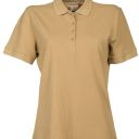 polo femme 200 manches courtes. 100% coton, 200 g/m². txs À xl - beige