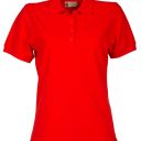 polo femme 200 manches courtes. 100% coton, 200 g/m². txs À xl - rouge