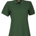 polo femme 200 manches courtes. 100% coton, 200 g/m². txs À xl - vert