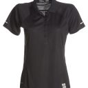 polo femme 150 manches courtes drytech. 100% polyester drytech, 150 g/m². ts À xl - noir