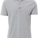 polo homme 180 manches courtes. 100% coton, 180 g/m². txs À 5xl - heather grey