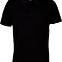 polo homme 180 manches courtes. 100% coton, 180 g/m². txs À 5xl - noir
