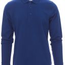 polo homme 180 manches longues. 100% coton, 180 g/m². txs À 3xl - bleu royal