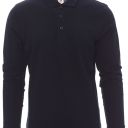 polo homme 180 manches longues. 100% coton, 180 g/m². txs À 3xl - marine