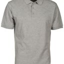 polo homme 200 manches courtes. 100% coton, 200 g/m². txs À 5xl - heather grey