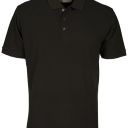 polo homme 200 manches courtes. 100% coton, 200 g/m². txs À 5xl - noir