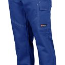 pantalon unisexe badge system uni. 100% coton twill 260 g/m². en iso 13688. txs à 5xl - bleu royal