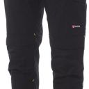 pantalon tech-line unisexe poches genoux 265 stretch. polyester / coton, 265 g/m². txs à 3xl - marine