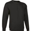 sweat unisexe 280 col rond. 70% coton / 30% polyester, 280 g/m². txs À 5xl - noir