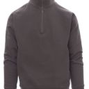 sweat unisexe 280 col zippe. 70% coton / 30% polyester, 280 g/m². txs À 5xl - gris acier