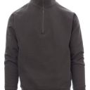 sweat unisexe 280 col zippe. 70% coton / 30% polyester, 280 g/m². txs À 5xl - gris fonce