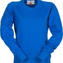 sweat femme 300 col rond. 70% coton / 30% polyester, 300 g/m². ts À l - bleu royal