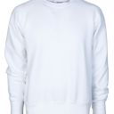 sweat homme 300 col rond. 70% coton / 30% polyester, 300 g/m². ts À 3xl - blanc