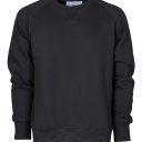 sweat homme 300 col rond. 70% coton / 30% polyester, 300 g/m². ts À 5xl - noir
