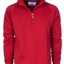 sweat homme 300 col zippe. 70% coton / 30% polyester, 300 g/m². ts À 3xl - bordeaux