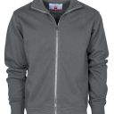 sweat homme 280 zip integral. 70% coton / 30% polyester, 280 g/m². ts À 3xl - gris fonce