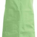 tablier sommelier. uni polyester / coton. dimensions h90 x l76 poche h20 x 31,5 cm. tu - lime