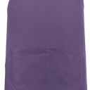 tablier sommelier. uni polyester / coton. dimensions h90 x l76 poche h20 x 31,5 cm. tu - violet indigo