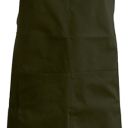 tablier sommelier. uni polyester / coton. dimensions h90 x l76 poche h20 x 31,5 cm. tu - vert militaire