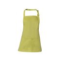 tablier andy. uni polyester / coton. dimension 60 x 70 cm. tu - pistache