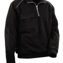 sweat polaire hydrofuge col zip workwear. 100% polyester 340 g/m² + membrane cofratex. en iso 13688. ts À 4xl - noir