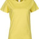 tee-shirt femme 150 manches courtes. 100% coton, 150 g/m². txs À xl - lime